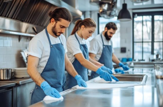 Commercial Kitchen Deep-Cleaning