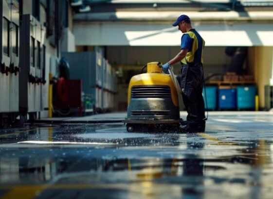 Factory Floor Cleaning Kilkenny