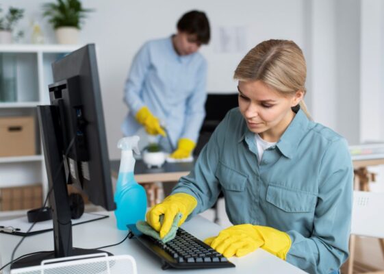reception and office area cleaning kilkenny